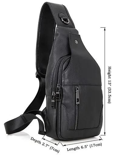 Чоловіча шкіряна сумка Vintage 17х33,5х7 см sum0012423 - фото 5