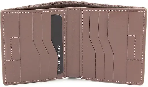 Женский кожаный кошелек Grande Pelle 11.5х11.5х3 см acs0024516 - фото 2