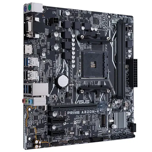 Материнская плата Asus PRIME A320M-K (AM4) Б/У - фото 3