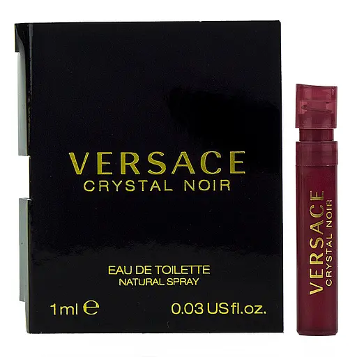 Оригінал Versace Crystal Noir 1 мл туалетна вода - фото 1