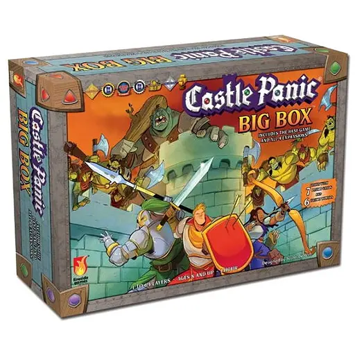 Настольная игра Fireside Games Паника в замке. Большая коробка (Castle Panic Big Box 2e) (англ.) (FSD1021) - фото 1