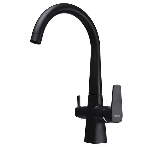 Смеситель для кухни под осмос Globus Lux GLLR-0999-1-Onix Черный - фото 1