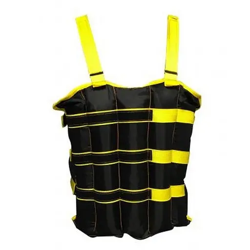 Жилет набірний обважнювальний TI-323-609 10 кг. З регульованими вагами