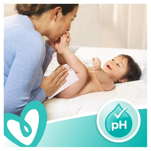 Уценка. Детские Влажные Салфетки Pampers Sensitive, 208 шт. (4 упаковки по 52 шт.) - фото 6