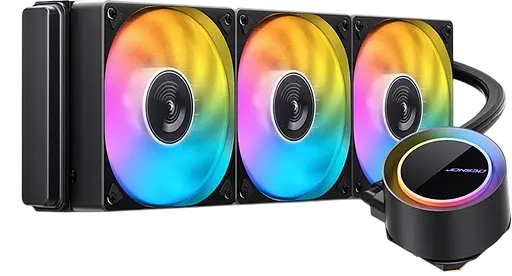 Водяное охлаждение JONSBO TG-360 ARGB Black - фото 3