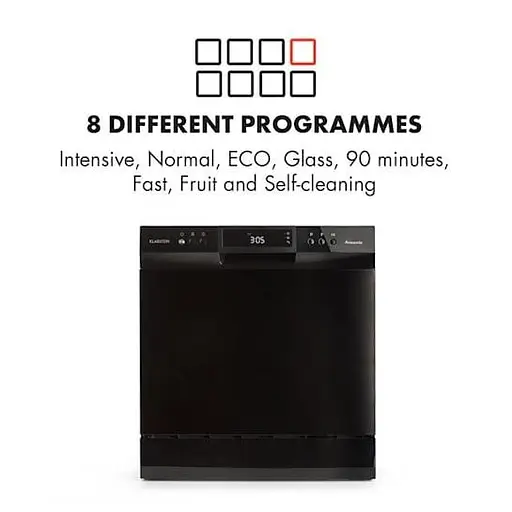 Посудомийна машина Klarstein Amazonia 8 Neo (10032913) - фото 2