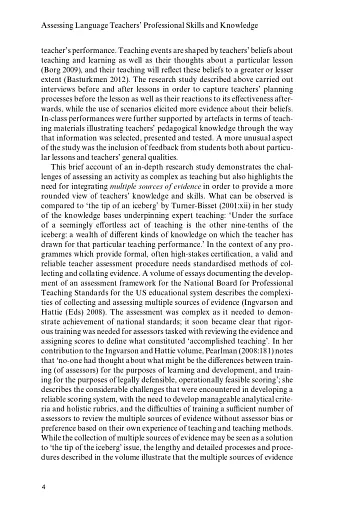 Assessing Language Teachers' Professional Skills and Knowledge - фото 3