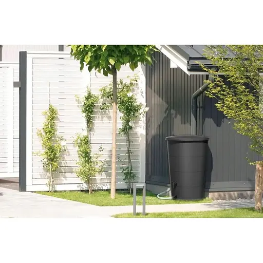 Ємність для збору дощової води Prosperplast Smooth 200 л антрацит - фото 4