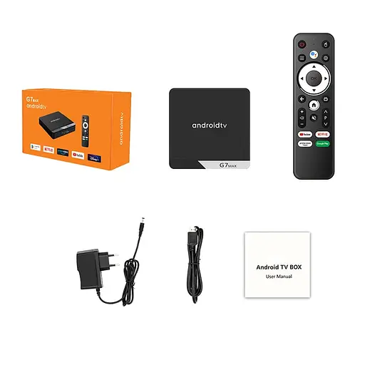 Смарт ТВ приставка Magicsee G7 Max 100 4/32 Гб Android TV 11 Smart Box - фото 3