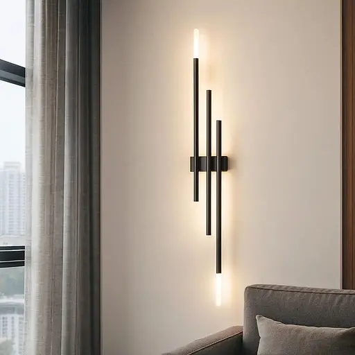 Настінний світильник Romin 39261/900 Black - фото 1