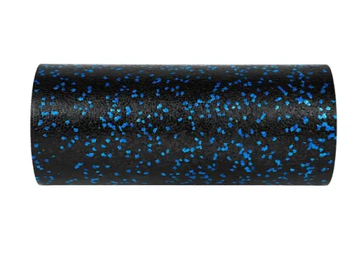 Масажний ролик (роллер) гладкий PowerPlay PP-4347 EPP Foam Roller Чорно/Синій (33x14 см) (PP_4347_Blue_(33*14)) - фото 2
