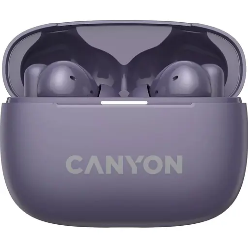 Навушники Canyon TWS headset OnGo TWS-10 ANC+ENC Purple (CNS-TWS10PL) - фото 3