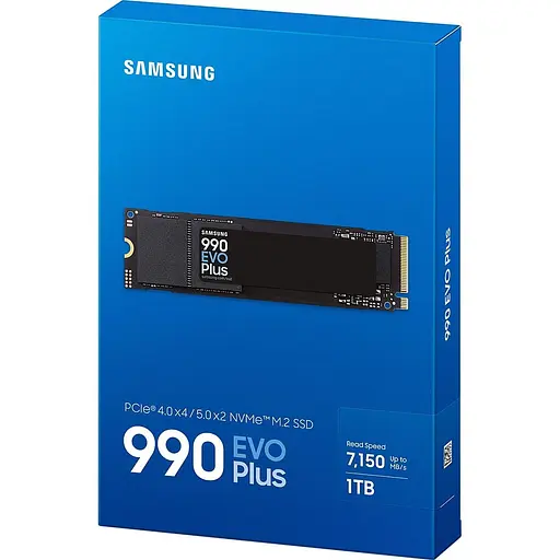 Накопитель SSD Samsung m.2 NVMe 1TB 990 EVO PLUS PCI-E 5.0 (MZ-V9S1T0BW) - фото 4