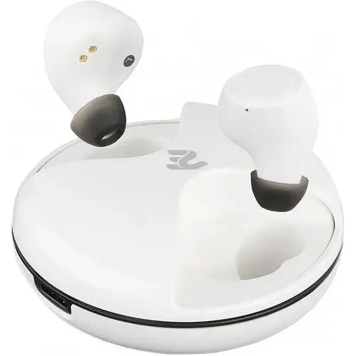 Навушники TWS 2E RainDrops Light True Wireless Waterproof Mic white (2E-EBTWRDLWT) Global - фото 1