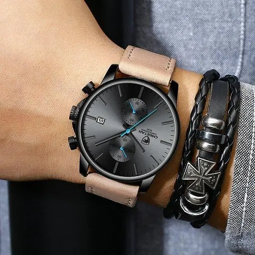 Мужские наручные часы Cheetah Hepard Black - фото 6