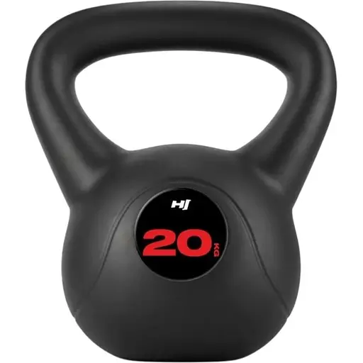 Гиря вінілова Hop-Sport 20кг HS-PB020KB чорна - фото 1