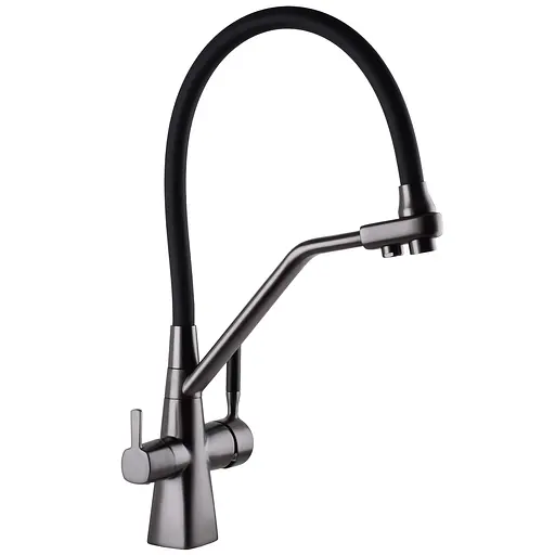 Змішувач для кухні під осмос Globus Lux GLLR-0700-L-11-01 000024668 Графит - фото 4