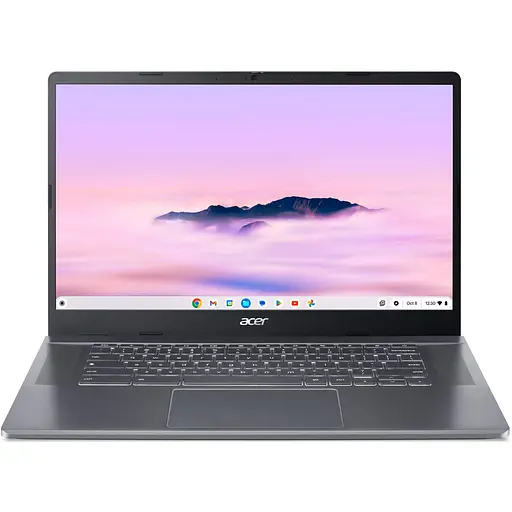 Acer Ноутбук Chromebook CB515-2HT 15" FHD IPS Touch, Intel i3-1315U, 8GB, F512GB, UMA, ChromeOS, сірий