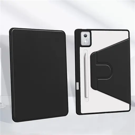 Чохол Lenovo Idea Tab Pro 12.7 2025 TPUCristal Pen holder 360 Чорний - фото 3