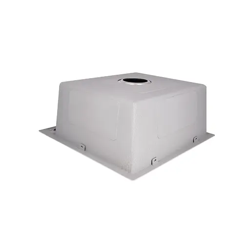 Кухонная мойка Lidz H5050G 3.0/0.8 мм Brush Grey (LDH5050GPVD3008), Серый - фото 3