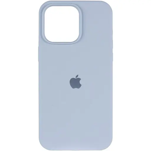 Чехол Epik Silicone Case AA Logo with MagSafe для Apple iPhone 11 Pro Max 6.5 Голубой/Lilac Blue - фото 2