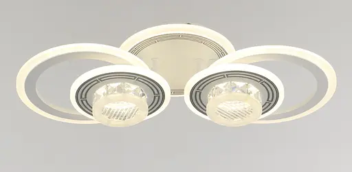 Люстра світлодіодна VALESO V K28998-2+2 з пультом - фото 3