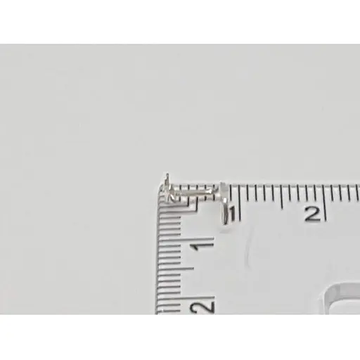 Срібна сережка-пірсинг в ніс Dear. 1013С - фото 3