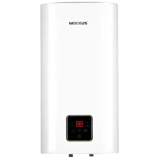 Водонагрівач Mixxus EWH-13100 CUBE WET(V) 100 л, 2 кВт, мокрий ТЕН, вертикальний, квадратний, білий (WH0613) - фото 1