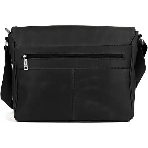 Сумка чоловіча через плече зі шкіри крейзі TARWA 37х27х11 см sum0028370 - фото 8