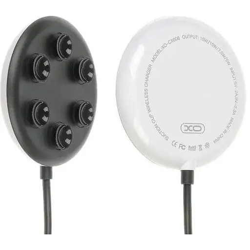 Бездротовий зарядний пристрій 15 ватів — XO CX006 15 W wireless fast charger - фото 1