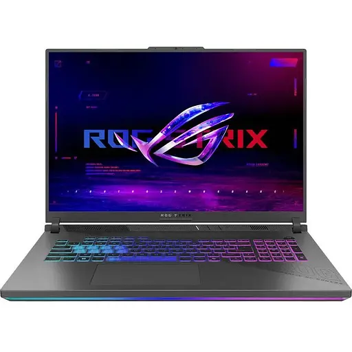 Ноутбук ASUS ROG Strix G18 WUXGA 18 inch AMD Ryzen 9 8940HX 32GB 1TB SSD RTX 5070 DOS Eclipse сірий
