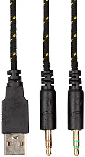 Игровая гарнитура 2E Gaming HG300 LED 3.5mm (2E-HG300BK )Black (2E-HG300BK) - фото 7