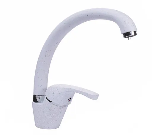 Смеситель для кухни Globus Lux GLSO-0203S 7-White Белый - фото 2