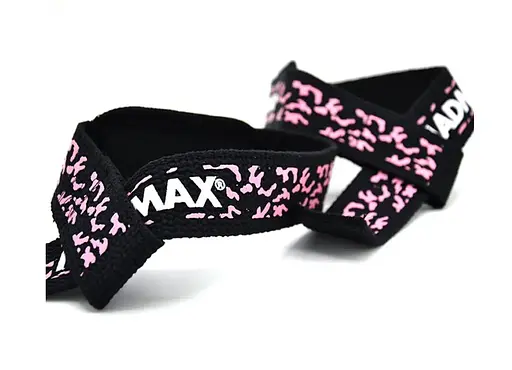 Лямки для тяги MadMax Camo Power Wrist Straps Camo/Pink (MFA-275-PNK-U) - фото 4