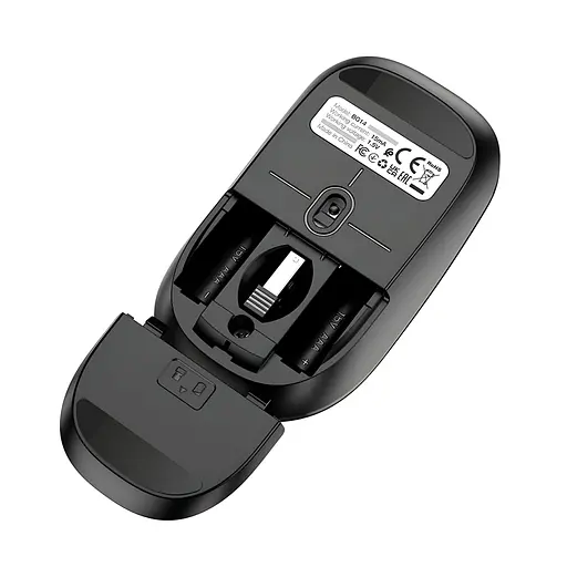 Беспроводная мышь BOROFONE BG14 Planet 2.4G+Bluetooth черная - фото 5