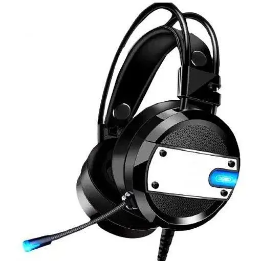 Ігрові навушники з мікрофоном XO GE-02 big game earphone Black