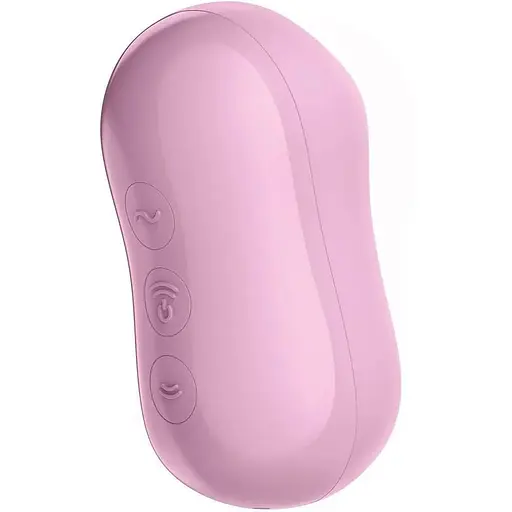 Вакуумний стимулятор із вібрацією Satisfyer Cotton Candy Фіолетовий - фото 6