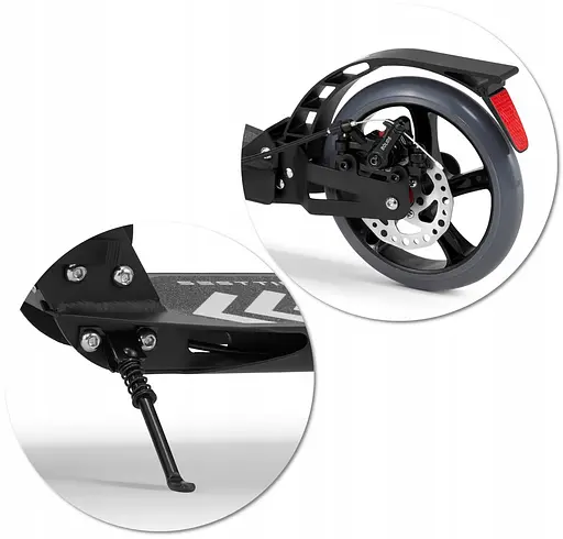 Самокат двухколесный Sesttino Shiro Grey - фото 9