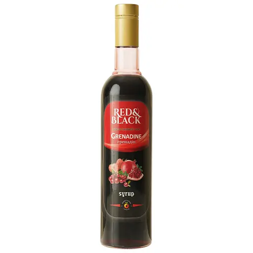 Сироп Red&Black Гренадин 0.7 л - фото 1