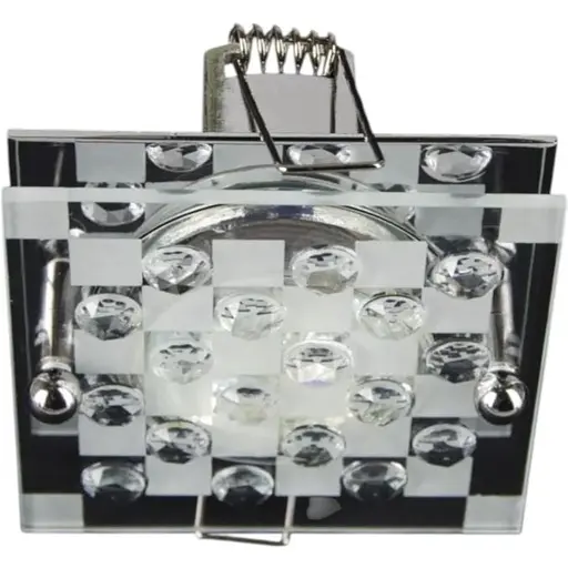 Светильник точечный Brille декоративный HDL-G120 CHR/WHITE MR16 162230