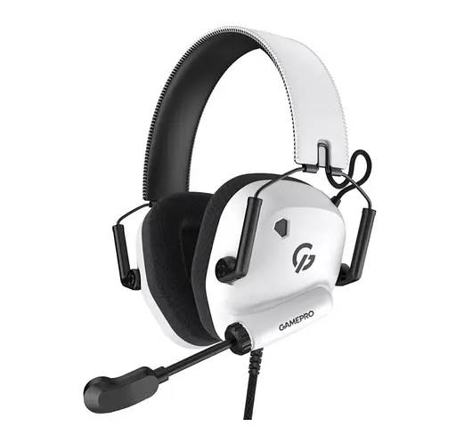 Игровые наушники GamePro HS-120-W Mercury Genesis White - фото 1