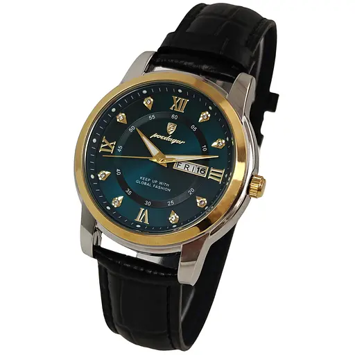 Часы Poedagar Unique Men Leather Deluxe, 2 ремешка - фото 7