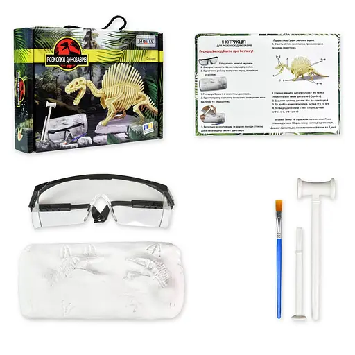 Набір для творчості розкопки динозаврів "Спінозавр" Strateg 30832 - фото 2