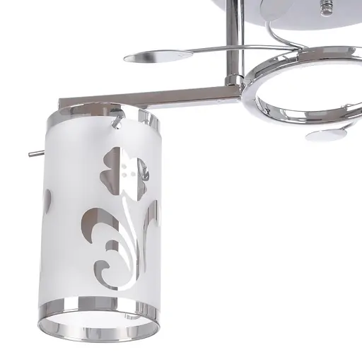 Люстра потолочная Brille для кухни E14 40W CH (LK-357C/2) - фото 2