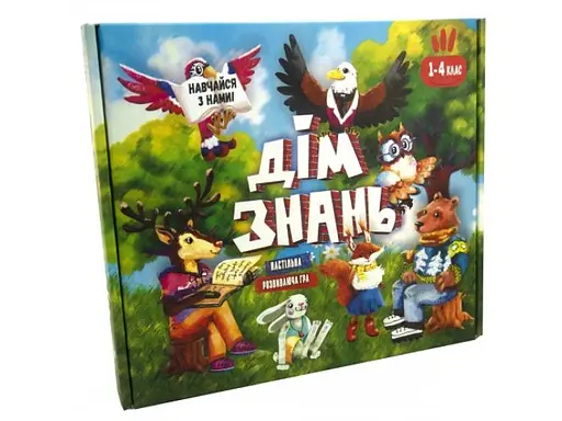 Настольная игра Strateg Дом знаний