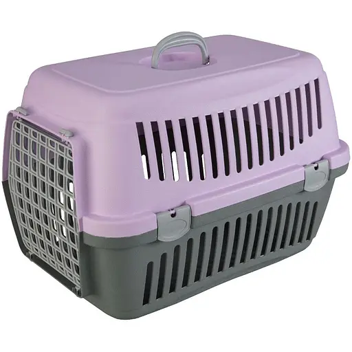 Переноска для кошек и собак AnimAll CNR-134 серо-фиолетовая