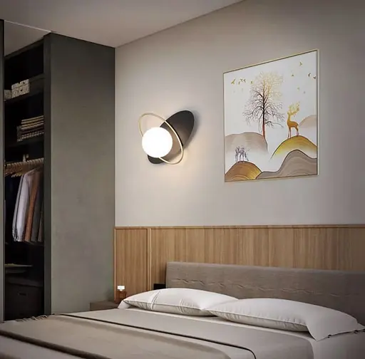 Бра з білим матовим або прозорим плафоном Line F Арт. WDE17/1 - фото 8