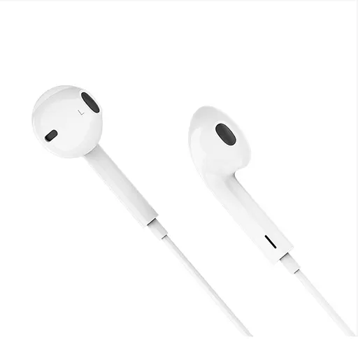 Наушники Hoco M101 Crystal joy Type-C wire-controlled digital earphones with microphone белый - фото 2