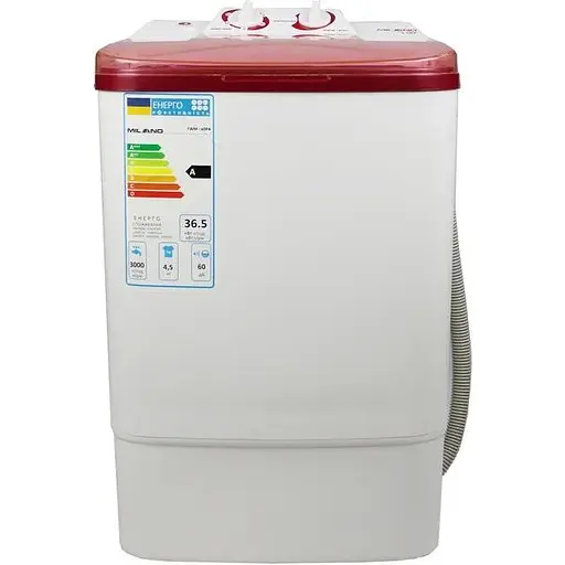 Стиральная машина Milano FWM-40 PA Red - фото 1