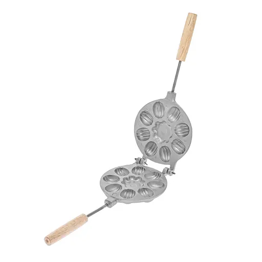 Горішниця форма для печива горішки на 8 цілих горіхів без начинки + квітка, Ласунка 81839 - фото 7